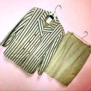 Vintage Harve Bernard Double Breasted Suit